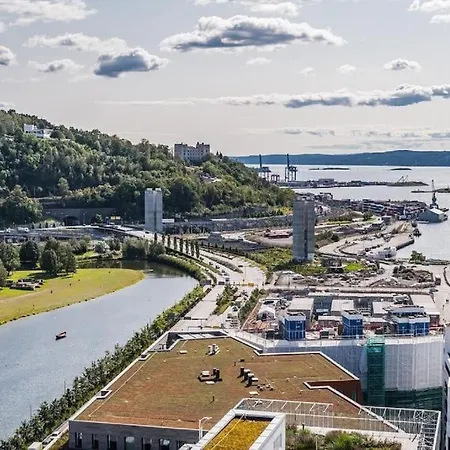 Modern In Bjorvika 아파트 *